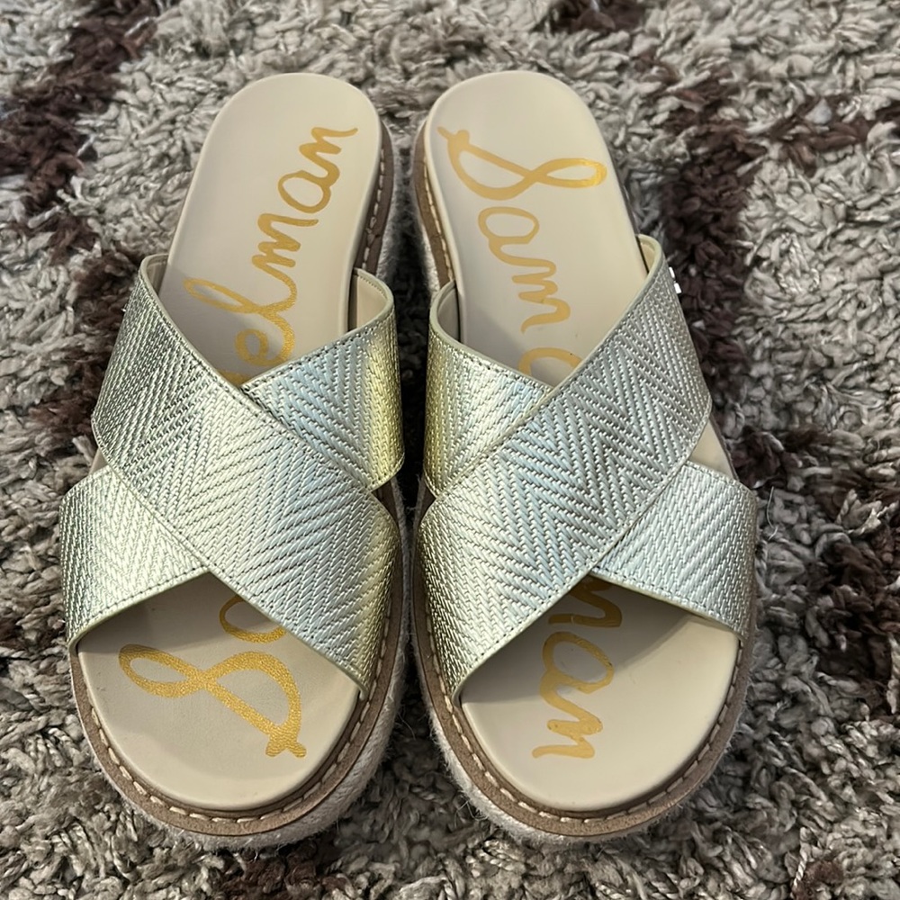 Worn once platform sandal Sam Edelman
